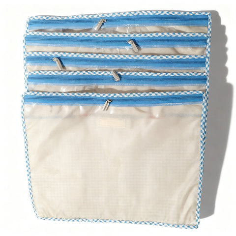 COBALT CAMO JUNGLE PRINT GRAND SAREE ORGANIZER