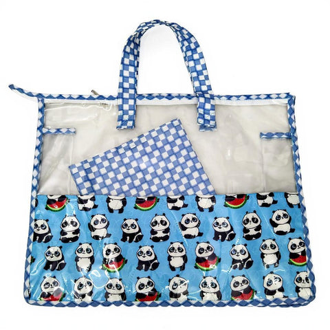 PANDA POP PRINT SWIMMING BAG