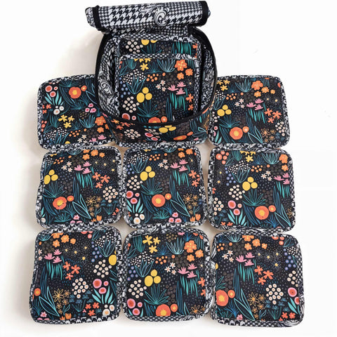 FLORA FIESTA PRINT Earring Organizer