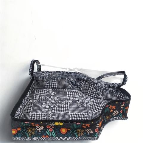 FLORA FIESTA PRINT BLOUSE COVER