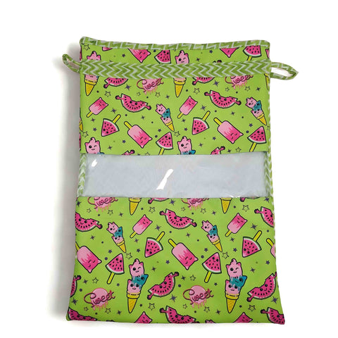 Tropical Bliss Print Heels & Sandals Cover