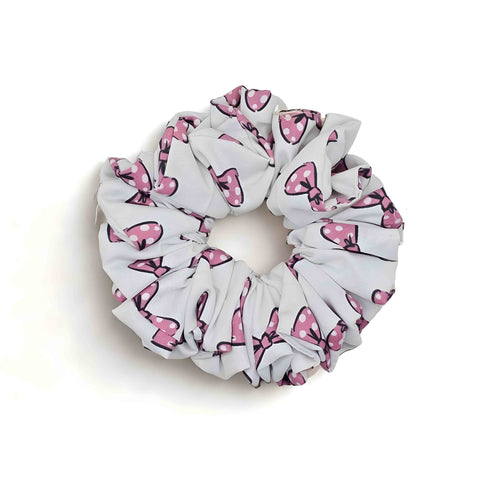 Classy Bow Print Scrunchie & Bow Combo