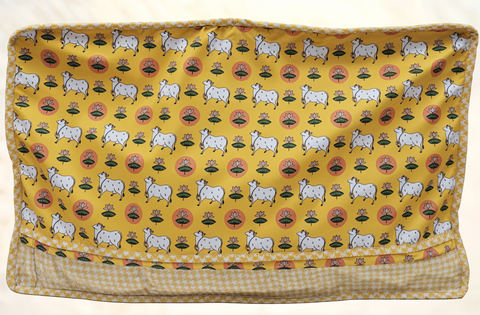 PICHWAI PASTURES PRINT Lehenga Organizer