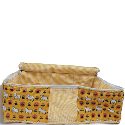 PICHWAI PASTURES PRINT Lehenga Organizer