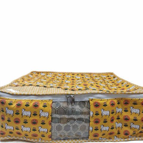 PICHWAI PASTURES PRINT Lehenga Organizer