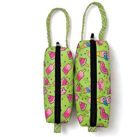 TROPICAL BLISS PRINT SWIMMING BAG COMBO