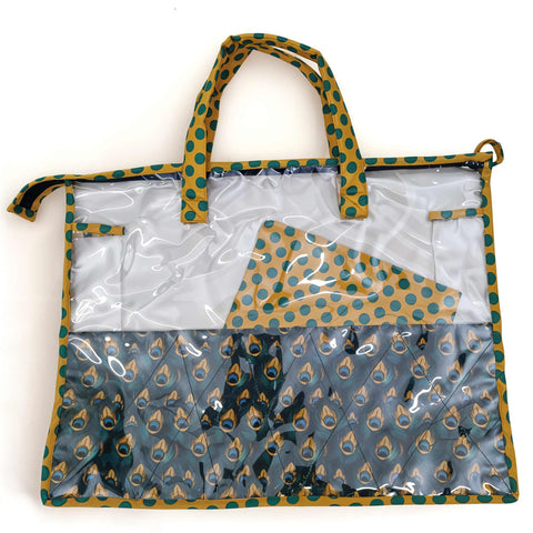 PEACOCK GLORY PRINT Swimming Bag