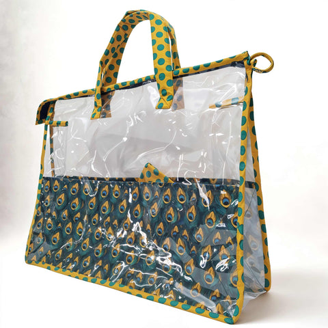 PEACOCK GLORY PRINT Swimming Bag