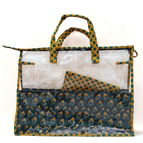 PEACOCK GLORY PRINT Swimming Bag