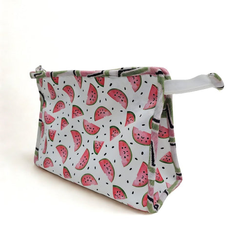 WATERMELON DREAM Print TrioZip Toiletry Bag