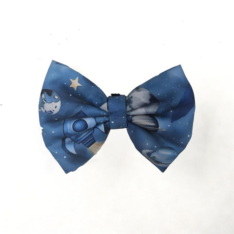 GALAXY WONDERS PRINT Scrunchie & Bow Combo