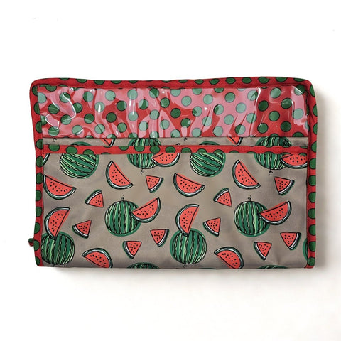 SUMMER MELON PRINT MaxStor Toiletry Bag