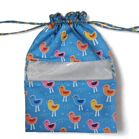 PLAYFUL BIRDS PRINT Heels & Sandals Cover