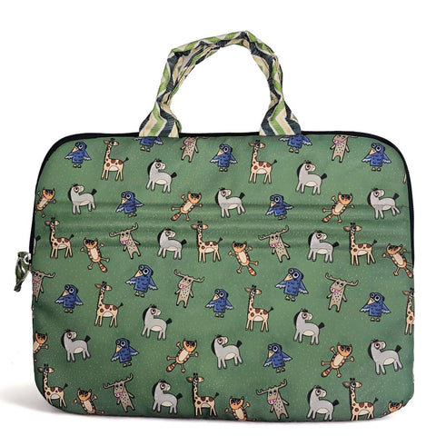 FOREST FRIENDS PRINT Laptop Bag