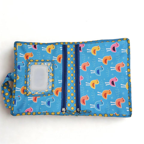 PLAYFUL BIRDS PRINT Luxe Wet Tissue Kit