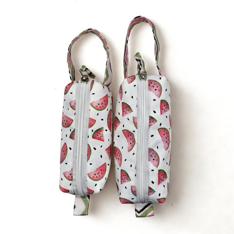 WATERMELON DREAM Print Small Duo Pouch Set