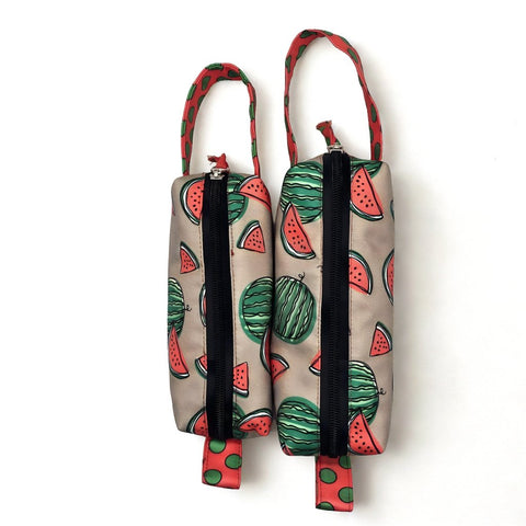 SUMMER MELON PRINT Small Duo Pouch Set