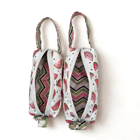 WATERMELON DREAM Print Small Duo Pouch Set