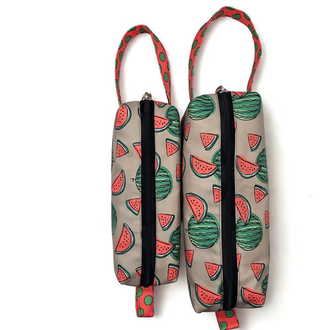 SUMMER MELON PRINT Maxi Pouch Set