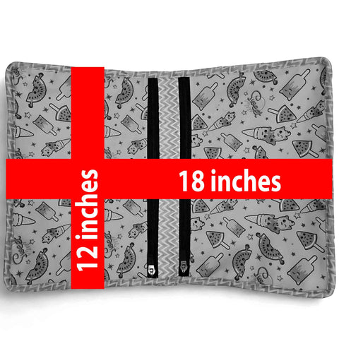 SUNBEAM DAISIES PRINT MAXSTOR TOILETRY BAG