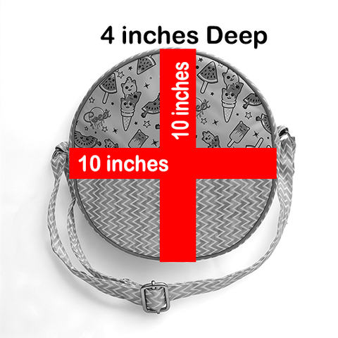 Tropical Bliss Print Toddler Backpack