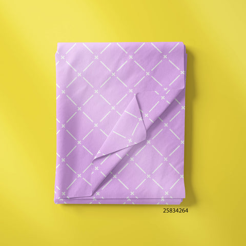 Purple & White Squares