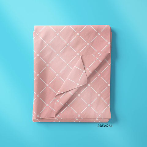 White & Peach Color Squares