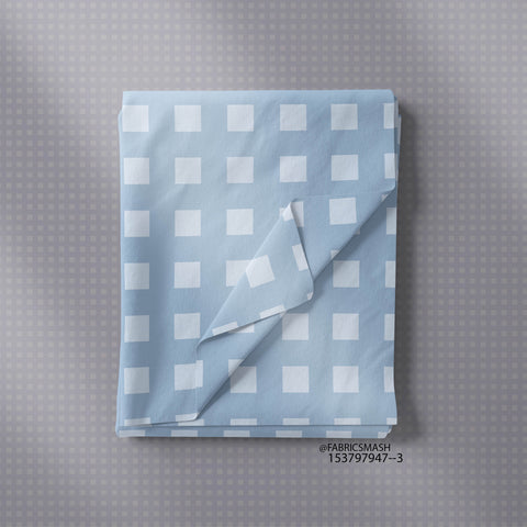 Mono Squares With Classy Blue Color