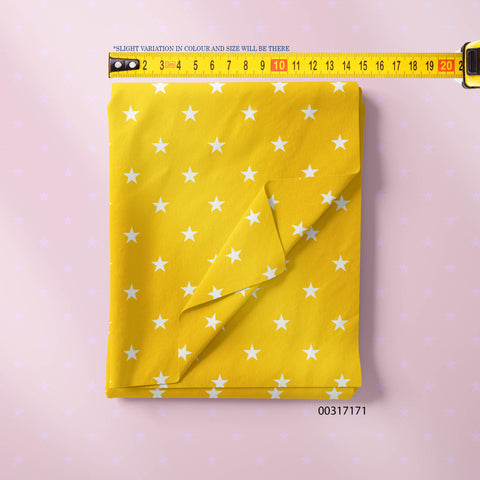 Yellow Color With White Stares