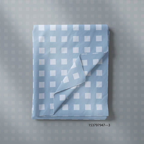 Mono Squares With Classy Blue Color