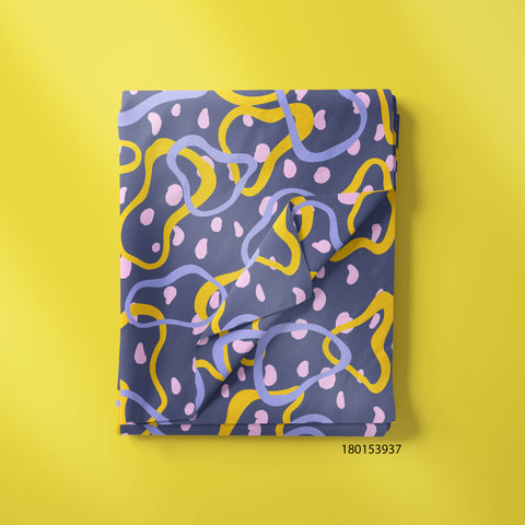 Purple yellow Abstract