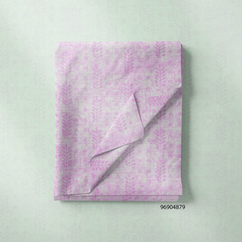 Leaves In Pink Color