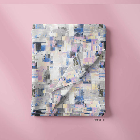 Multicolor Blur Print