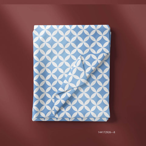 Moroccan With Blue & White Color