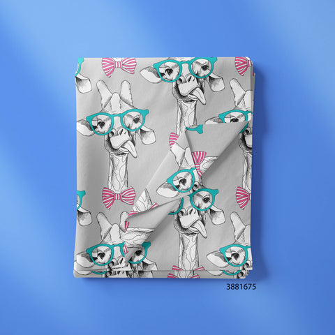 Funny Giraffe print