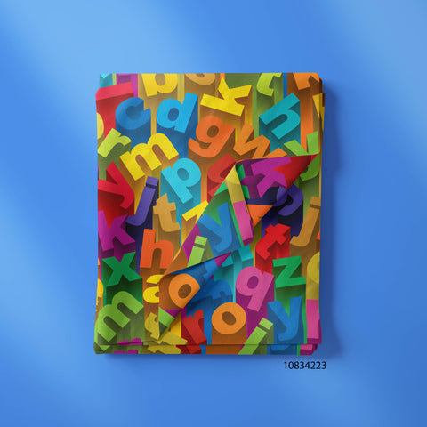Alphabet  Multicolour Print