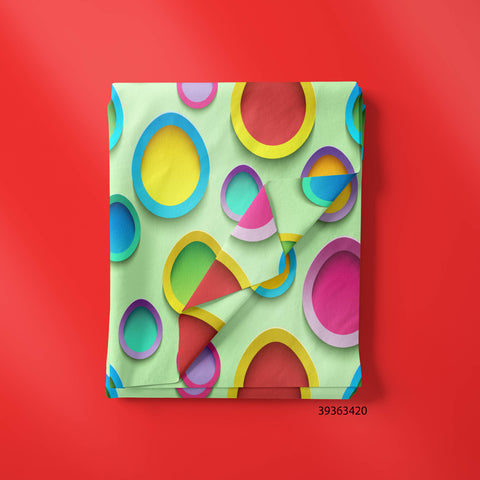 Round Colour Print