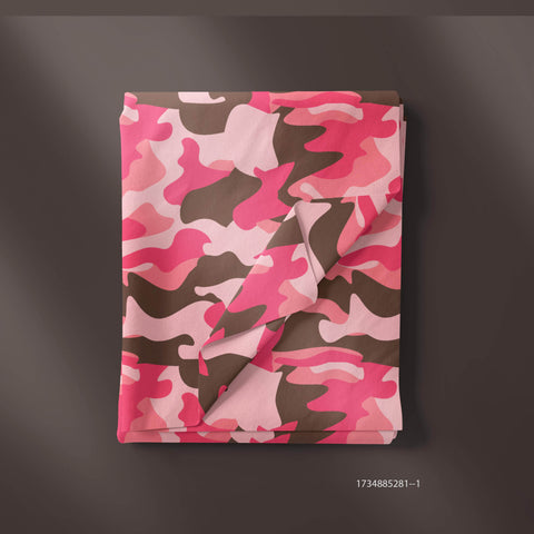 Pink Camouflage prints