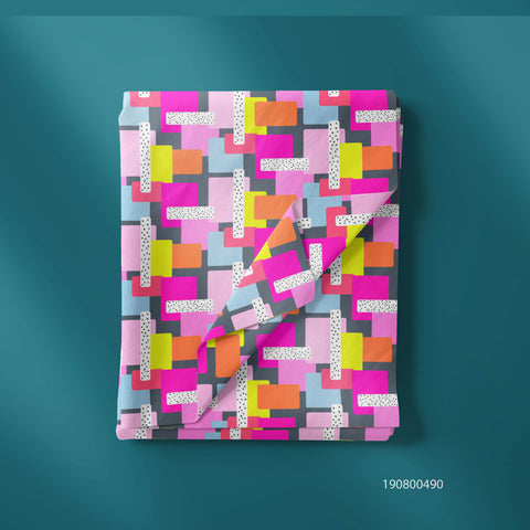 Geometric Abstract With Multicolor