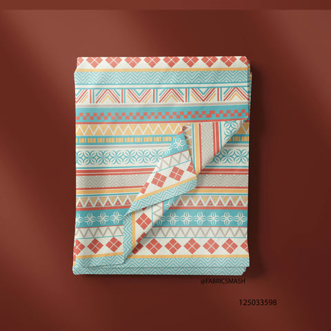 Geo Tribal Aztec print In Multicolor