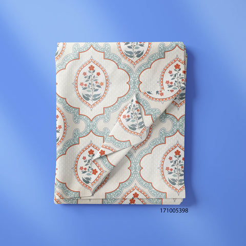 Moroccan Trellis With Floral Design