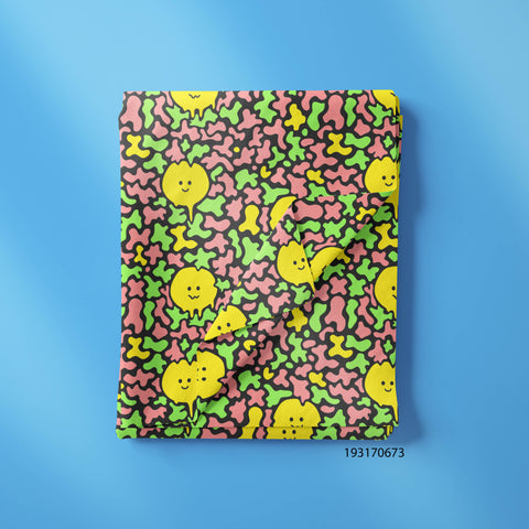 Smiley Dripping Print