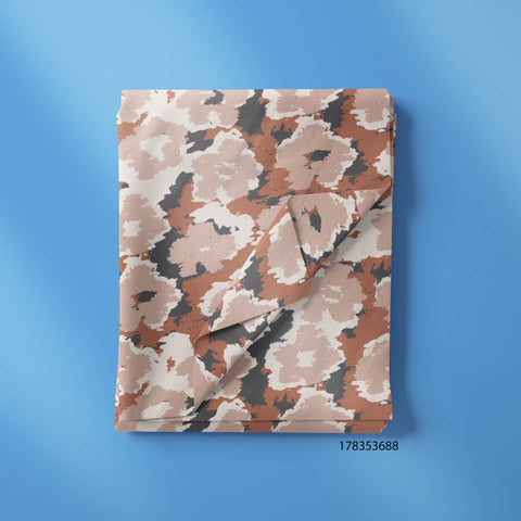 Hand Paint Floral Print