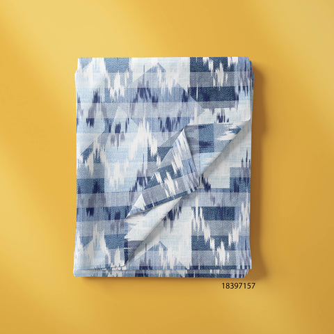 Chevron Stripe In Denim Color