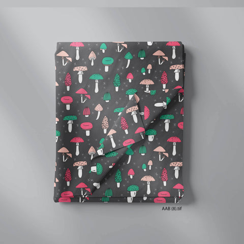 Cute Mushroom Print