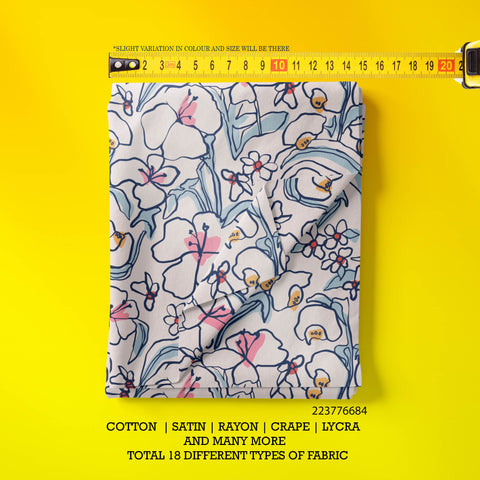 Florals Fabric 122