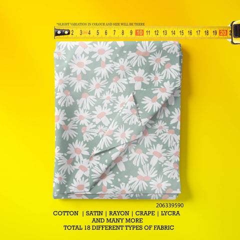 Florals Fabric 129