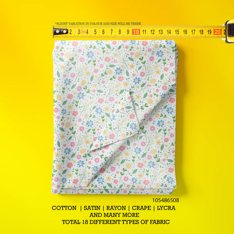 Florals Fabric 134