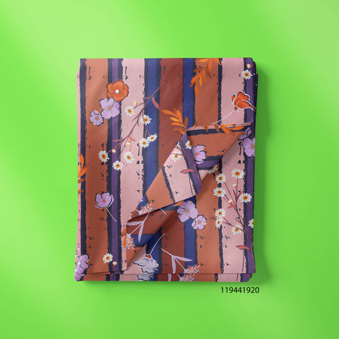 Florals Fabric 196
