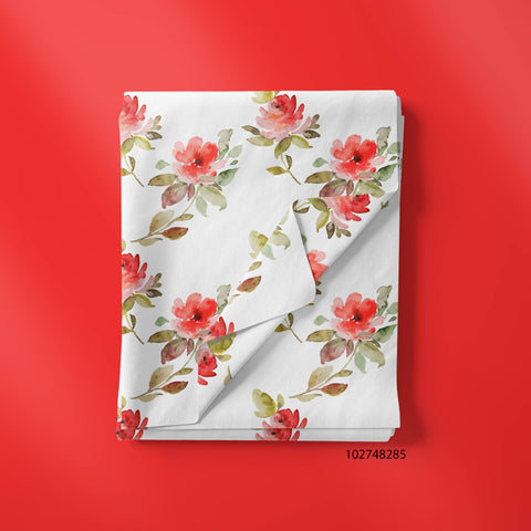 Florals Fabric 198